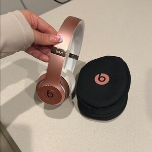 Beats by Dre Solo3 On-Ear Headphones - Rose Gold